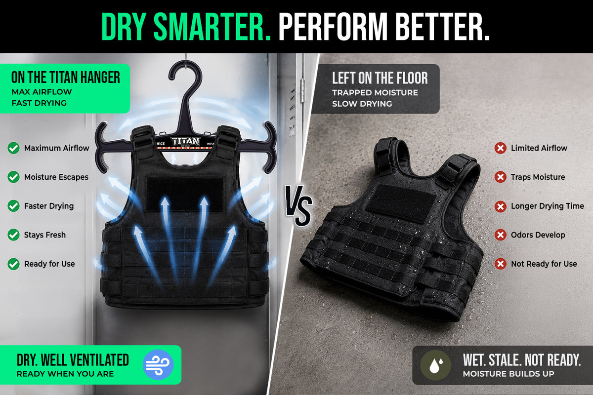 Titan Vest Hanger  | 200 lb Load Capacity